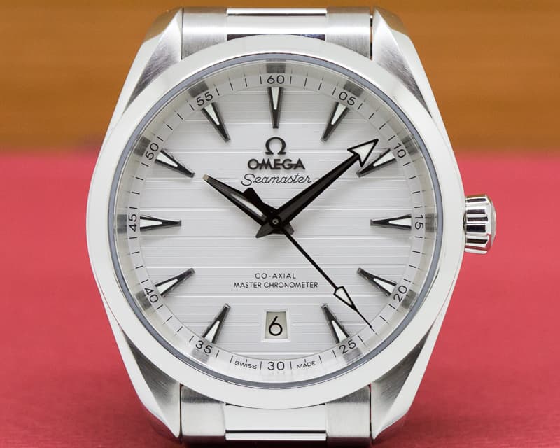 Omega Seamaster Aqua Terra Co-Axial Master Silver Dial SS / SS