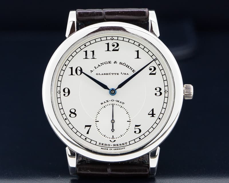 A. Lange and Sohne 1815 Automatik Platinum Silver Dial Arabic Numerals