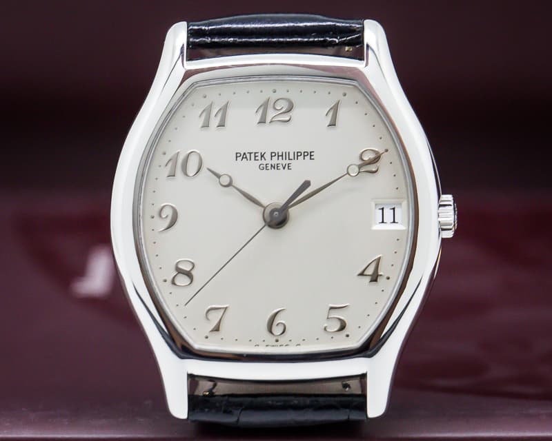Patek Philippe Gondolo Tonneau Platinum / Breguet Numerals RARE