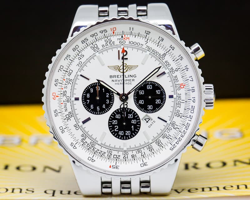 Breitling Navitimer Heritage Flyback Chronograph SS / SS