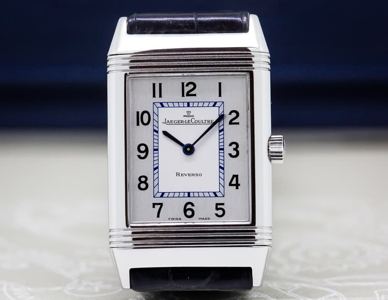 Jaeger LeCoultre Reverso Classique SS Silver Dial Medium Quartz