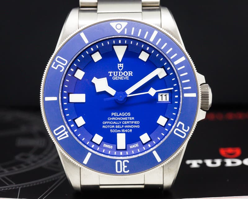 Tudor Pelagos Blue Dial In-House Caliber Titanium