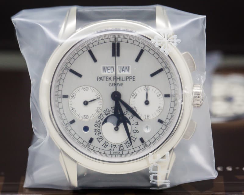 Patek Philippe Perpetual Calendar Chronograph 18K White Gold SEALED