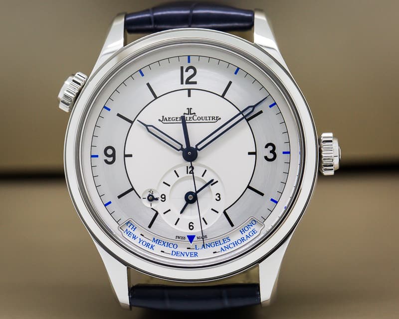 Jaeger LeCoultre Master Geographic SS Sector Dial 39MM