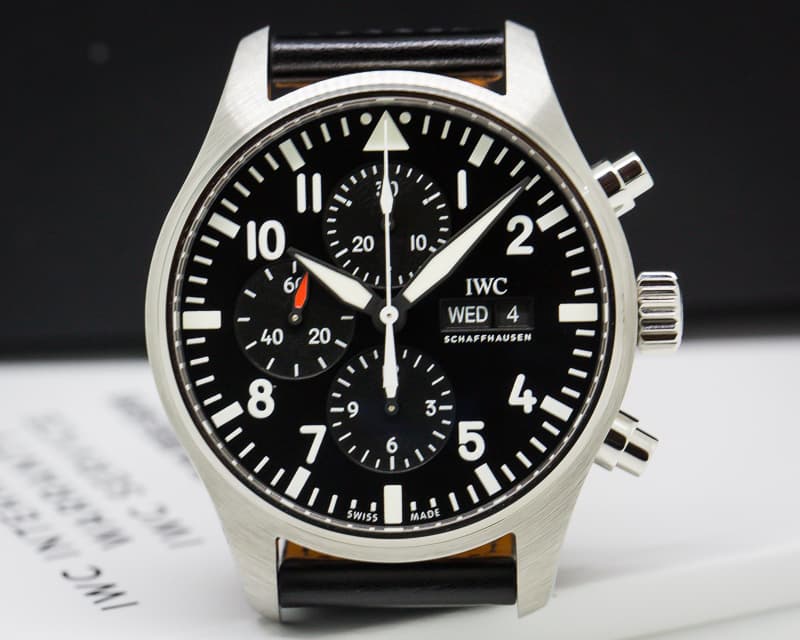 IWC Flieger Pilot Chronograph SS
