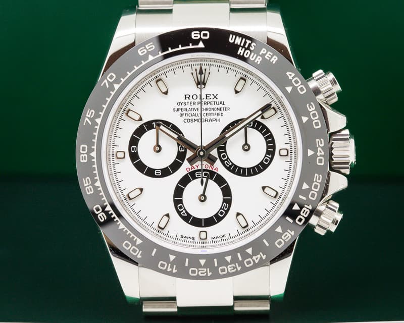 Rolex Daytona Ceramic Bezel SS / White Dial UNWORN