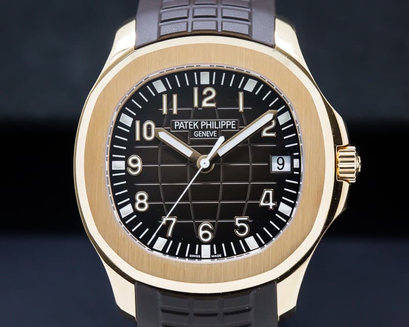 Patek Philippe Aquanaut 18K Rose Gold / Brown Dial UNWORN