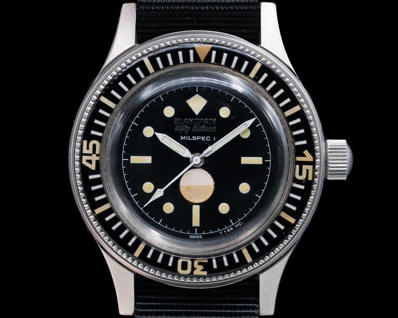 Blancpain Fifty Fathoms Milspec 1 "Demolition" Civilian 1970s RARE