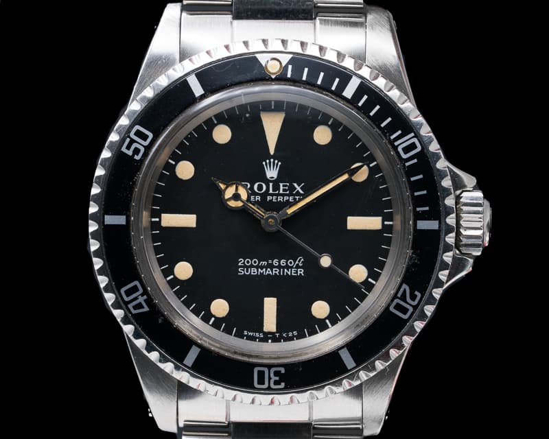 Rolex Vintage Submariner 5513 "Meters First" SS VERY NICE