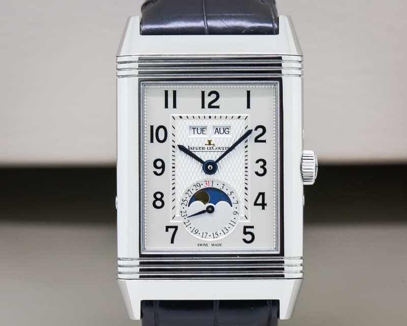 Jaeger LeCoultre Reverso Grande Calendar SS Silver Dial