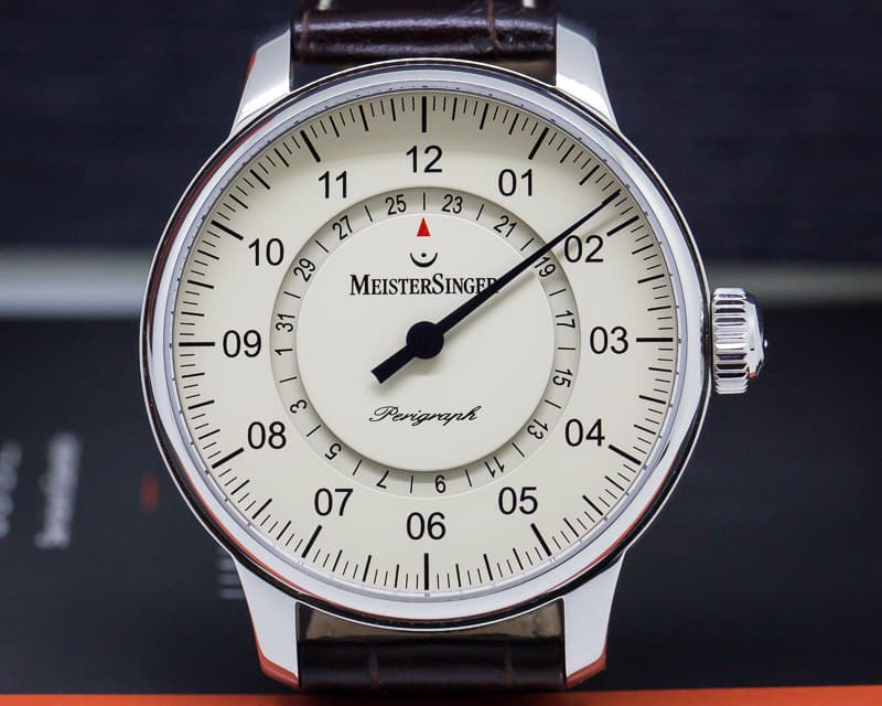 MeisterSinger Perigraph SS Ivory Dial