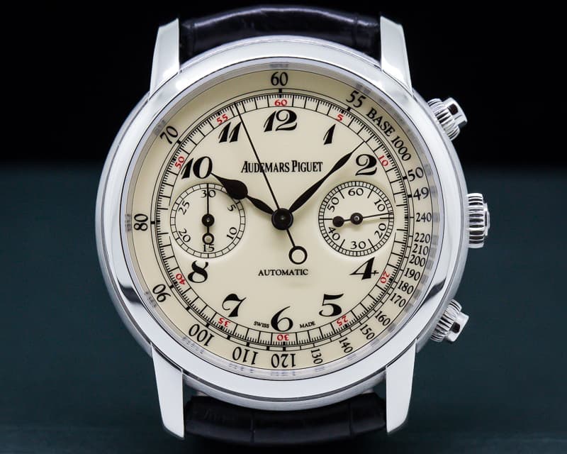 Audemars Piguet Jules Audemars Chronograph 18K White Gold