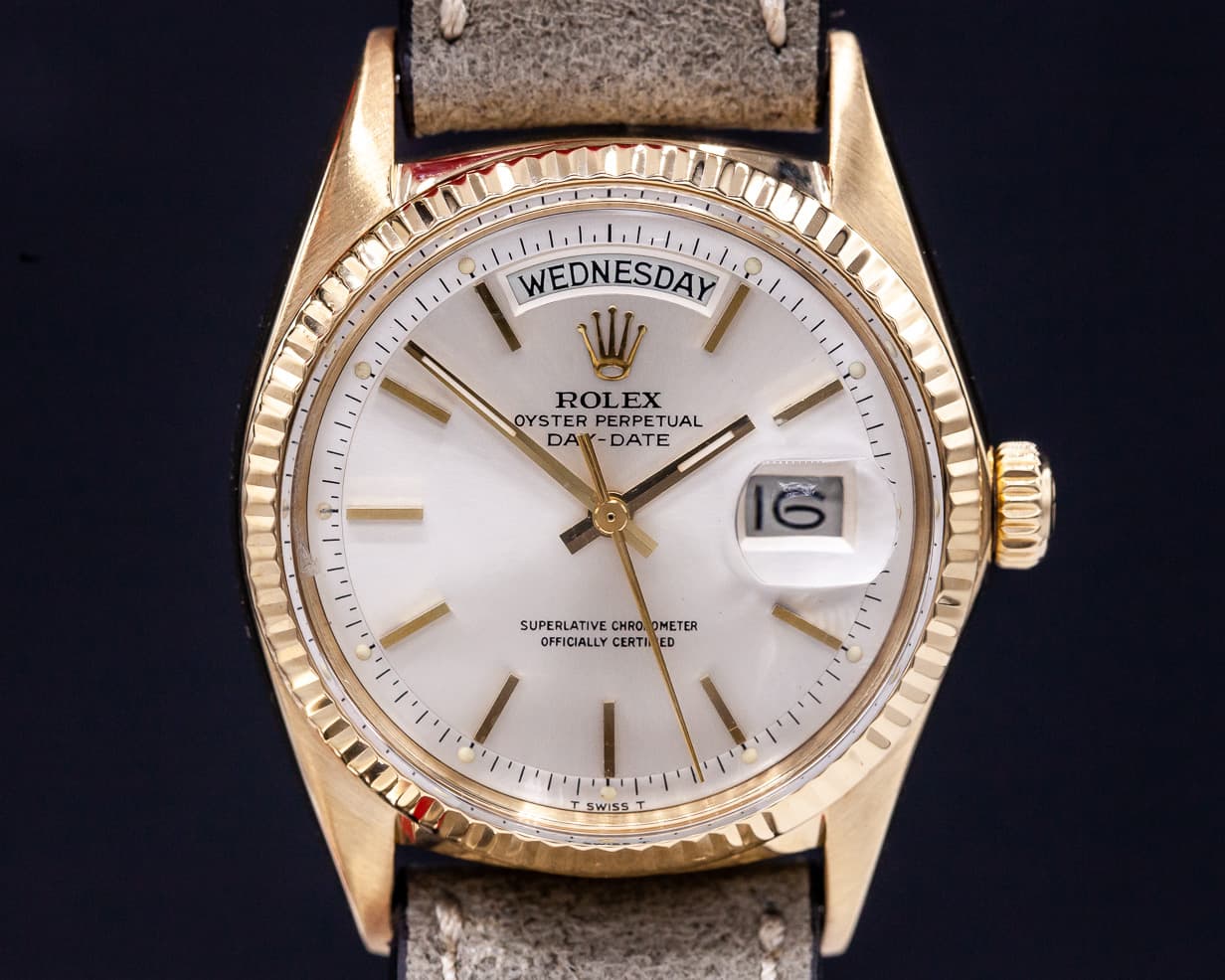 Rolex Oyster Perpetual Day Date 18K Yellow Gold