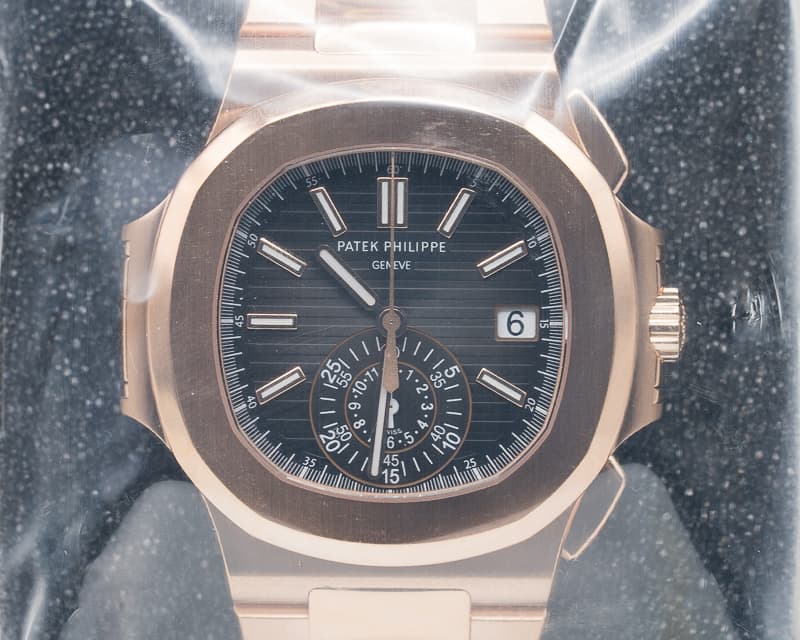 Patek Philippe Nautilus Chronograph 18K Rose Gold SEALED