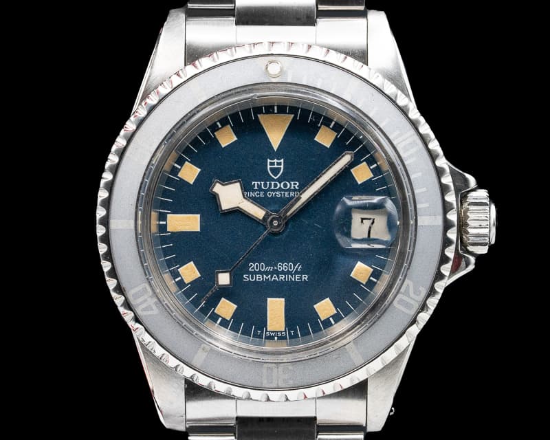 Tudor Submariner Blue Matte Dial "Snowflake"