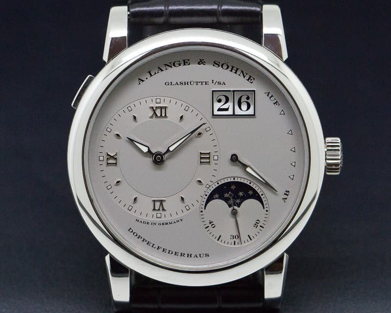 A. Lange and Sohne Lange 1 Moon Platinum