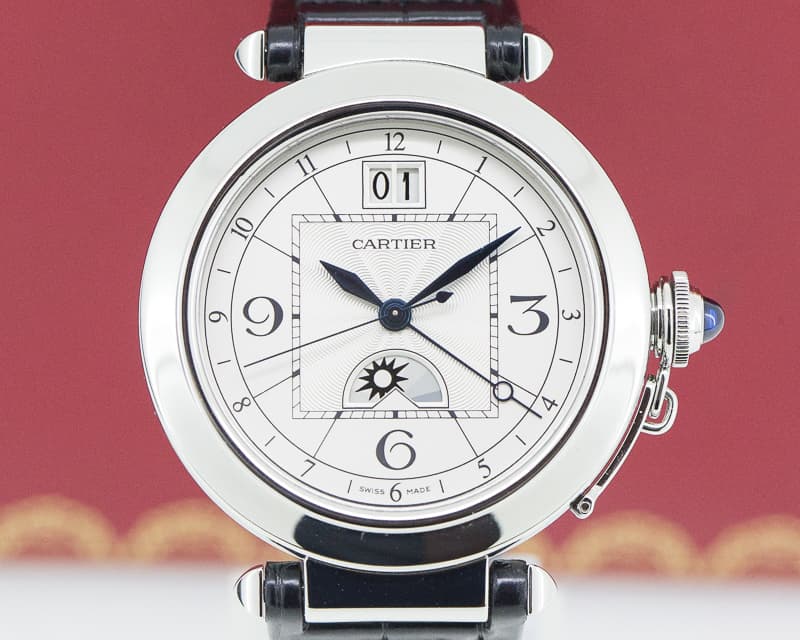 Cartier Pasha 42 GMT SS