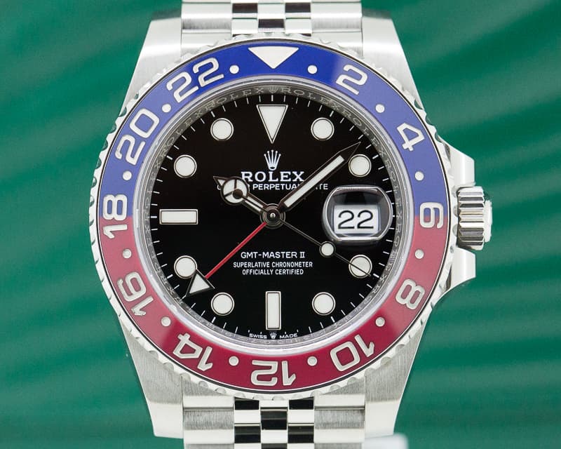 Rolex GMT Master II Ceramic "Pepsi" SS / Jubilee