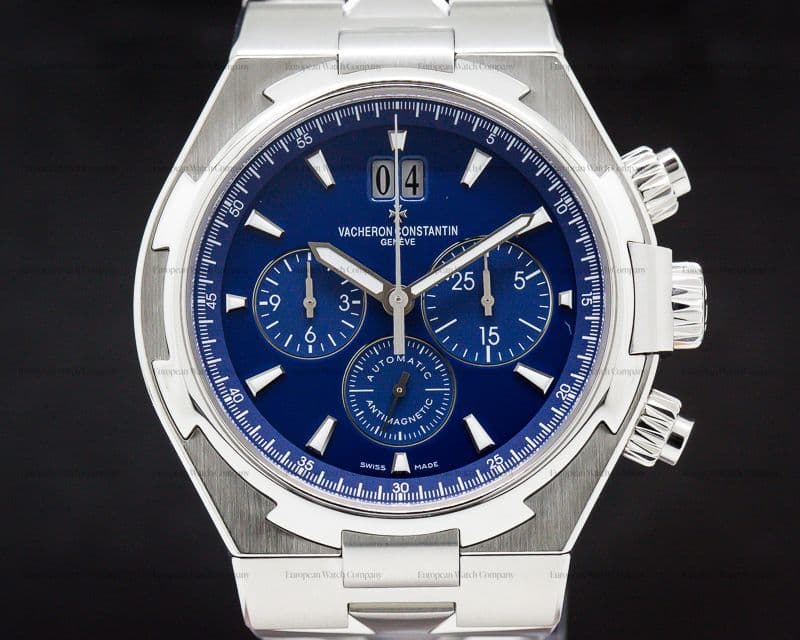 Vacheron Constantin Overseas Chronograph Blue Dial SS / SS