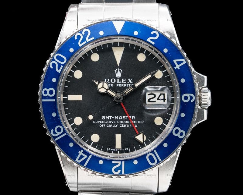 Rolex GMT Master "Blueberry" MKII SS