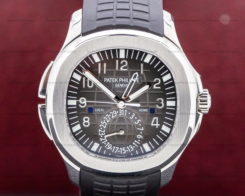 Patek Philippe Aquanaut Travel Time SS / Rubber