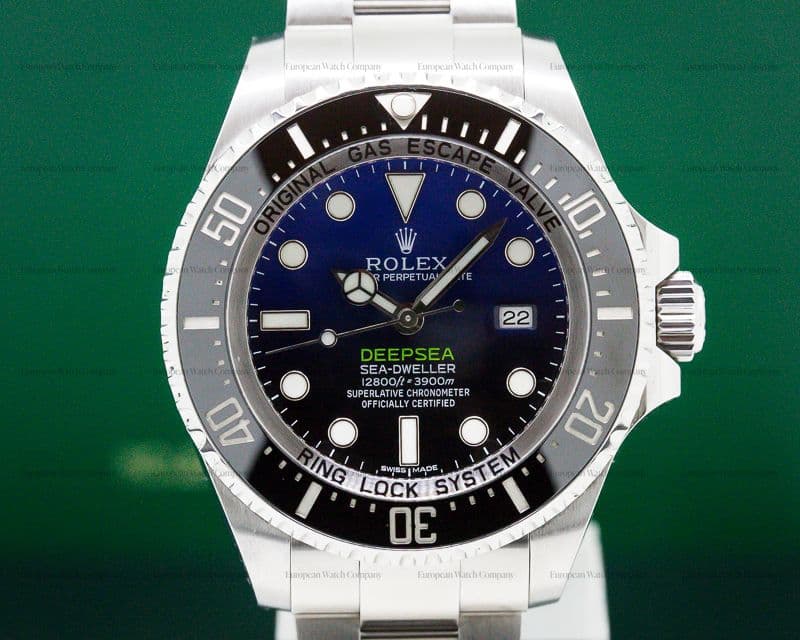 Rolex Sea Dweller Deep Sea Deep Blue JAMES CAMERON
