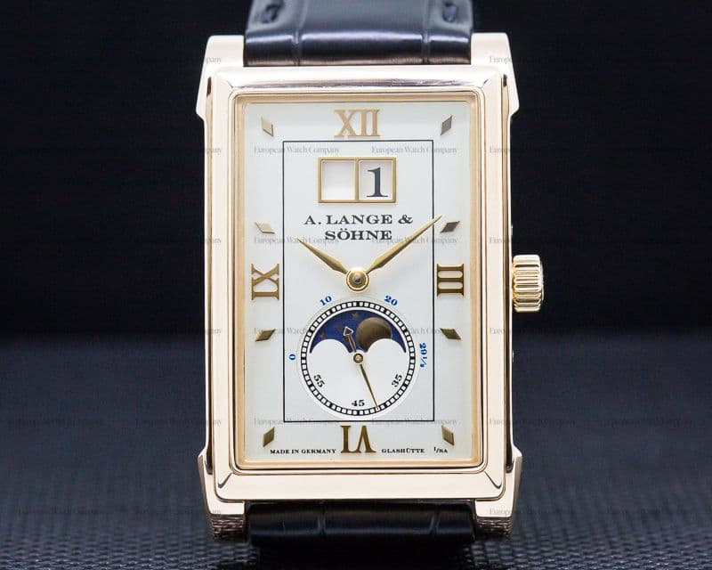 A. Lange and Sohne Cabaret Moonphase 18K Rose Gold