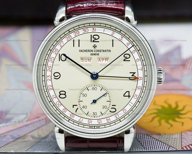 Vacheron Constantin Les Historiques 1942 Triple Calendar Stainless Steel