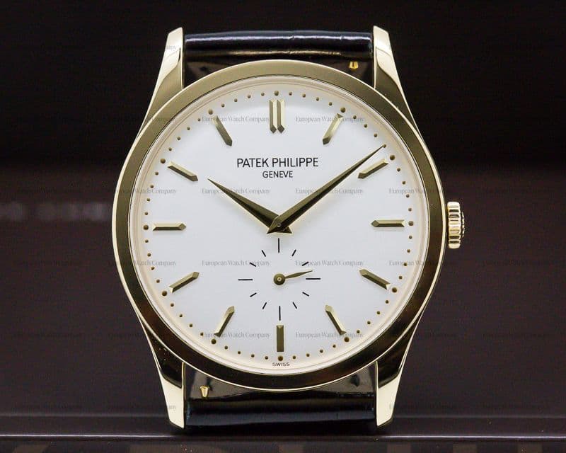Patek Philippe Calatrava 18K Yellow Gold Manual Wind