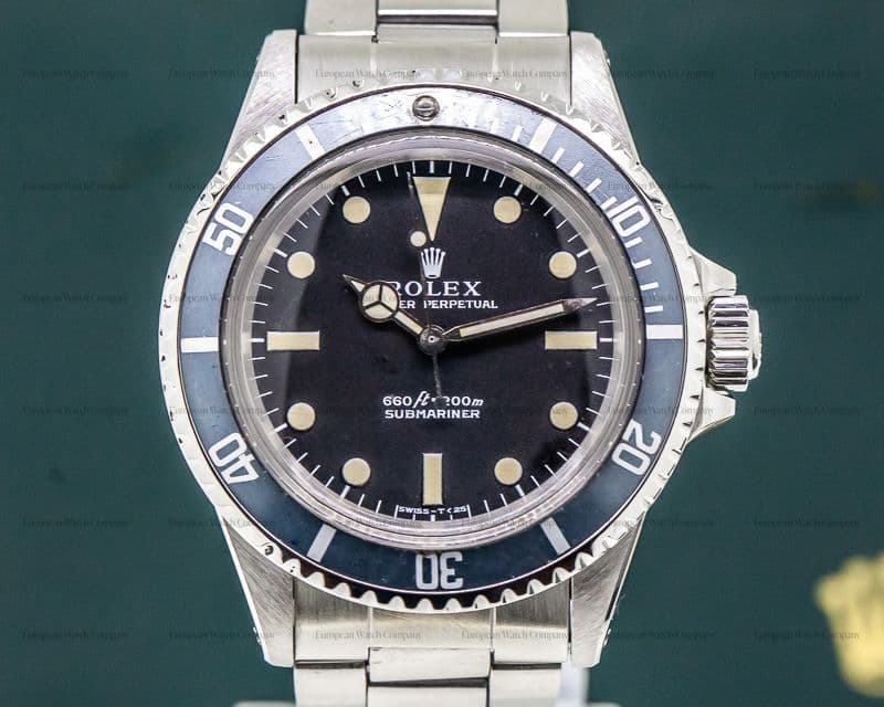 Rolex Vintage "Non-Serif" Matte Dial Submariner INCREDIBLE FULL SET