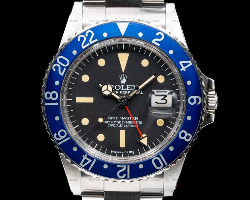 Rolex GMT Master "Blueberry" MKIII Radial Dial SS WOW
