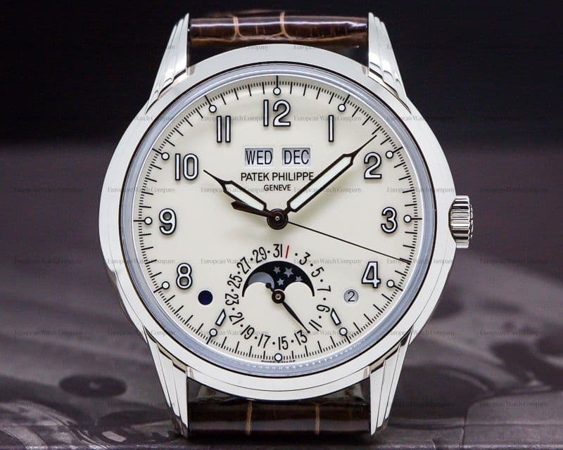 Patek Philippe Perpetual Calendar Grand Complication 18K White Gold