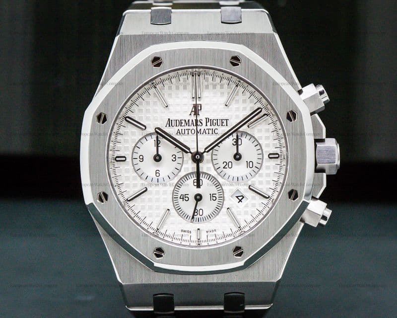 Audemars Piguet Royal Oak Chronograph Silver Dial SS 41MM