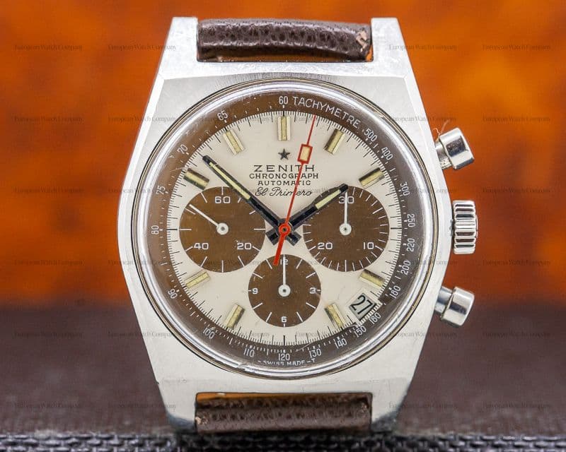 Zenith Vintage El Primero TROPICAL Dial SS / Leather