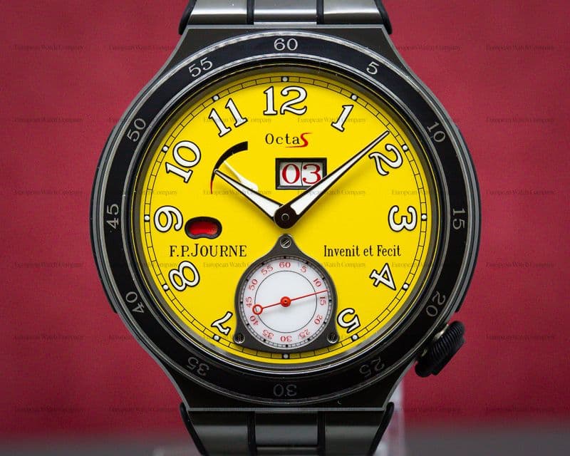 F. P. Journe Octa Sport Titanium Yellow Dial