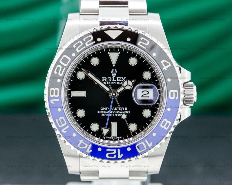 Rolex GMT Master II Ceramic Black & Blue "Batman" SS
