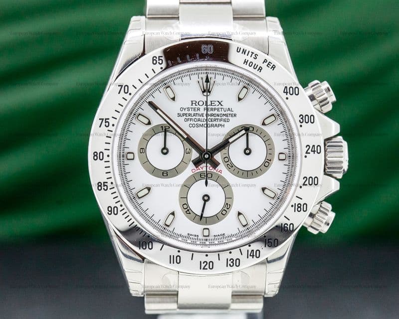 Rolex Daytona White Dial SS / SS NEW OLD STOCK