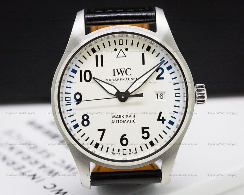 IWC Mark XVIII White Dial SS