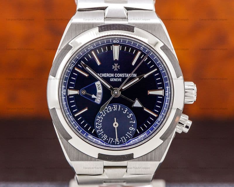 Vacheron Constantin Overseas Dual Time SS Blue Dial UNWORN