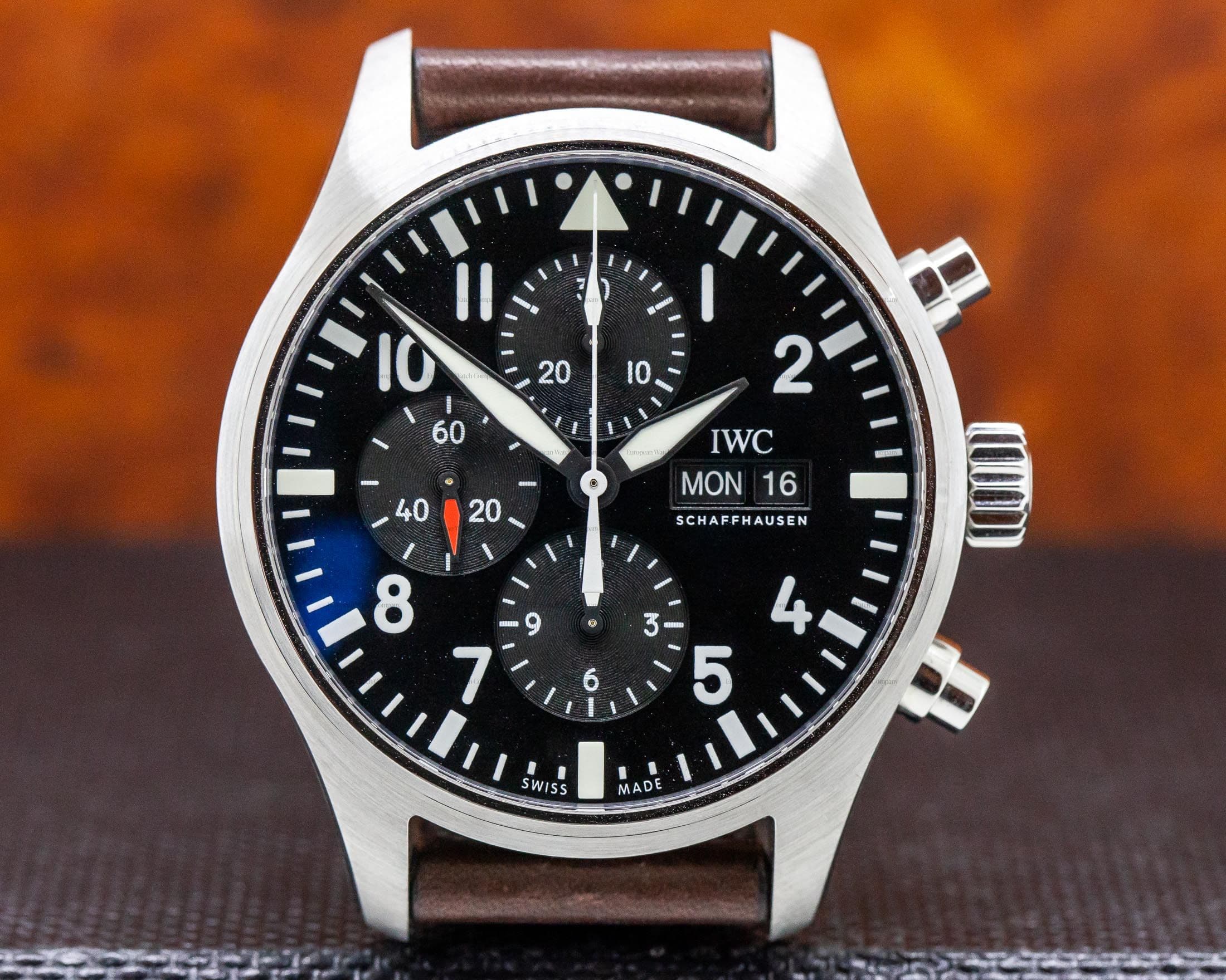 IWC Flieger Pilot Chronograph SS