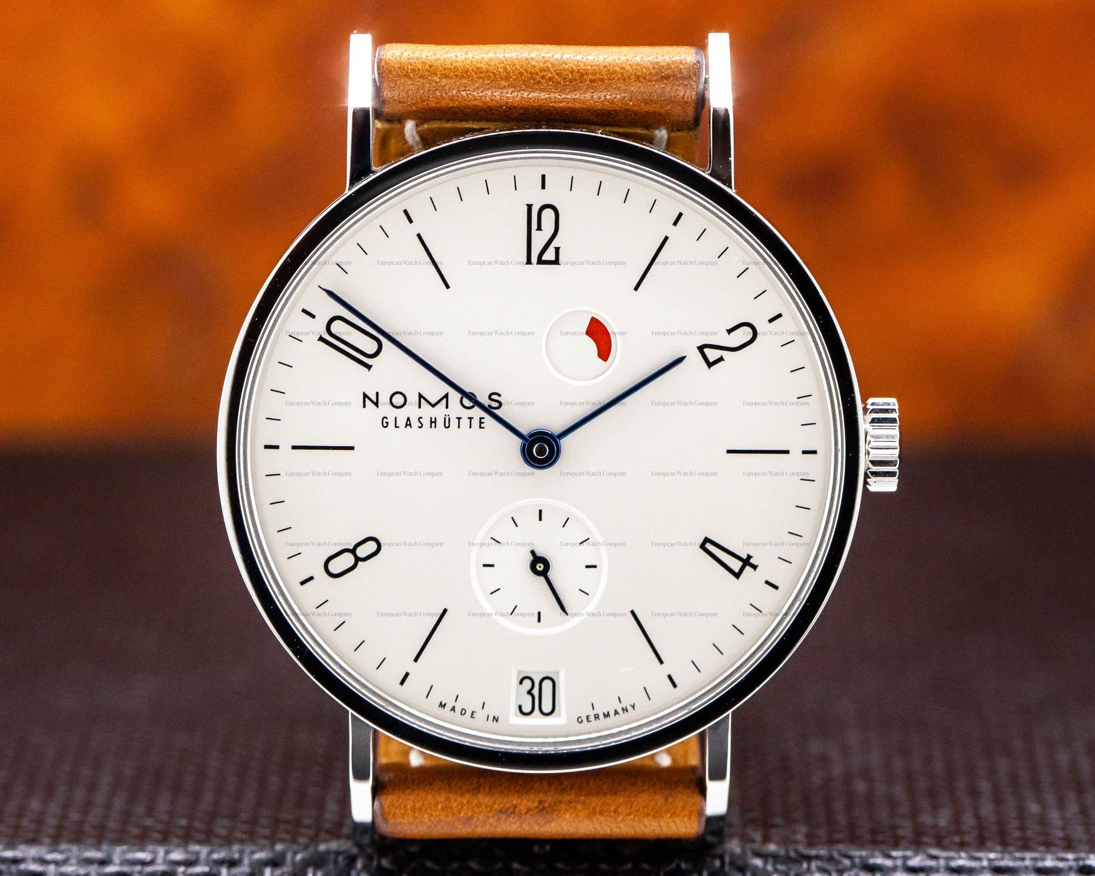 Nomos Tangente Date Power Reserve