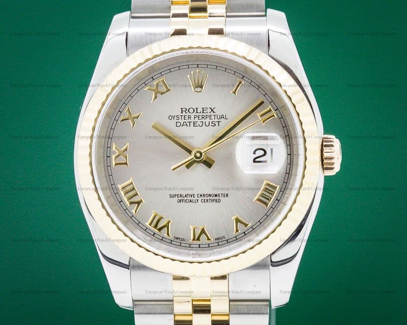 Rolex Datejust Roman Jubiliee Roman 18K / SS