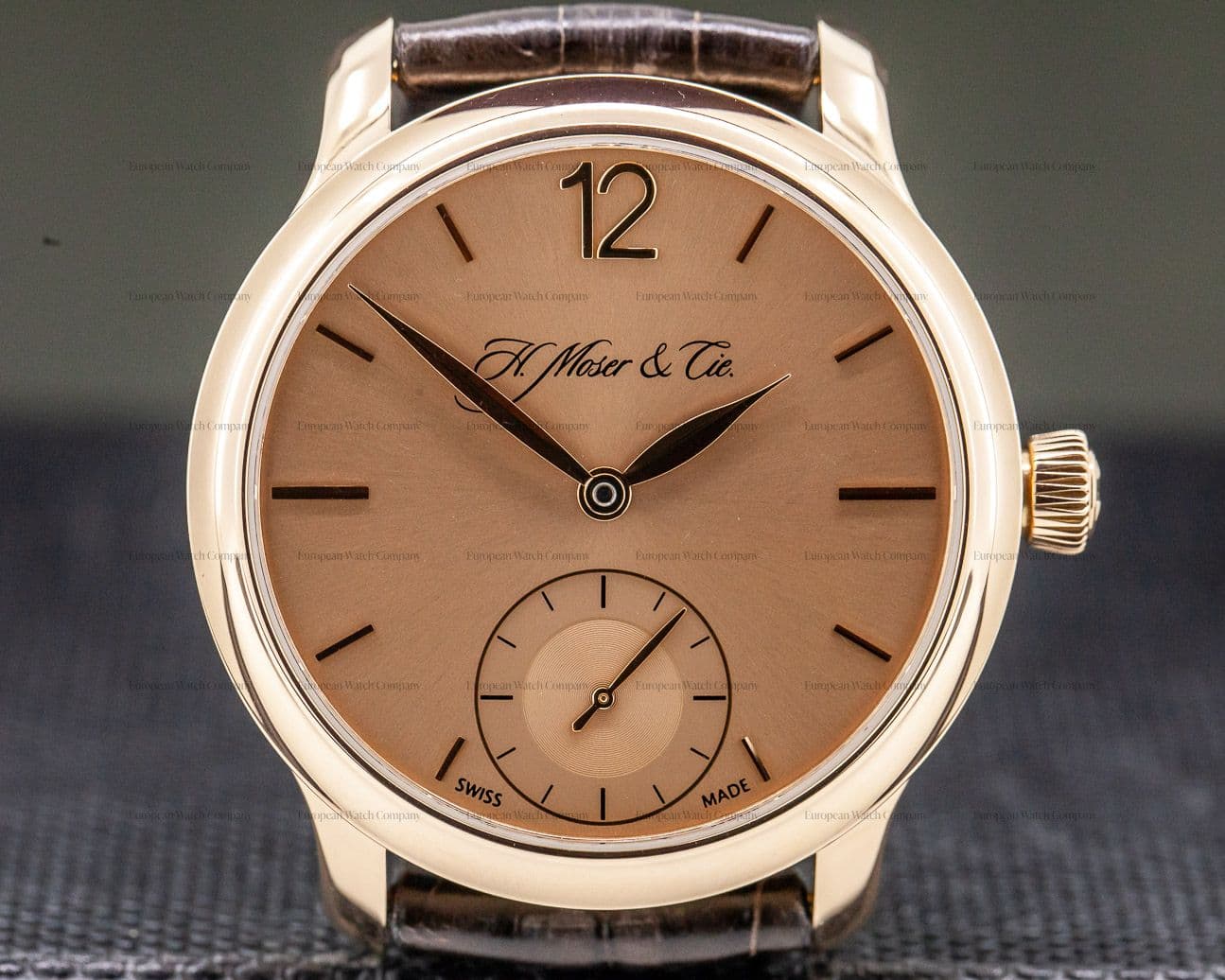 H. Moser & Cie Endeavour MAYU 18K Rose Gold Salmon Dial