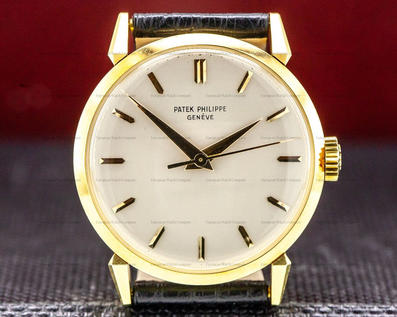Patek Philippe Calatrava 18K Yellow Gold Manual Wind 35MM VERY SHARP