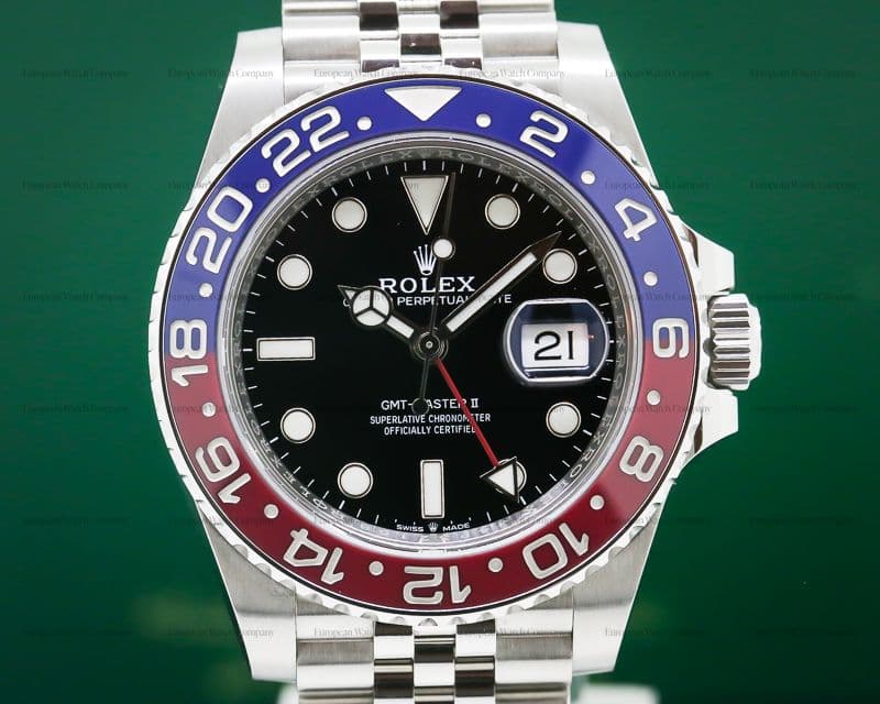 Rolex GMT Master II Ceramic "Pepsi" SS / Jubilee