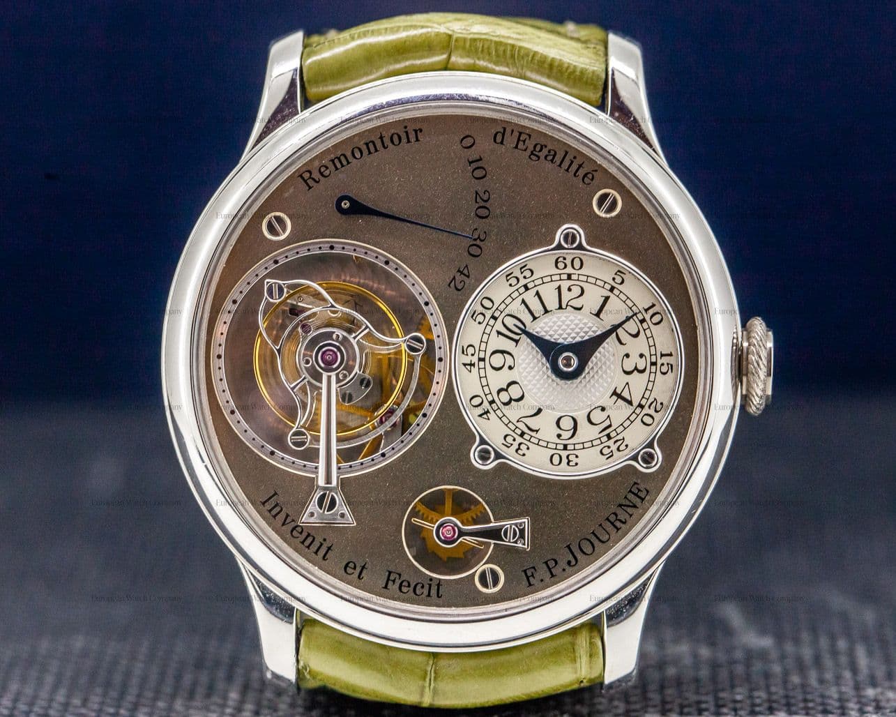 F.P. Journe Tourbillon Souverain Platinum BRASS MOVEMENT 38mm COMPLETE