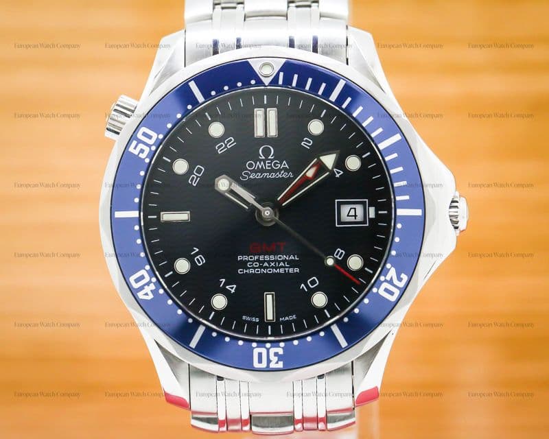 Omega Seamaster GMT Blue Dial SS