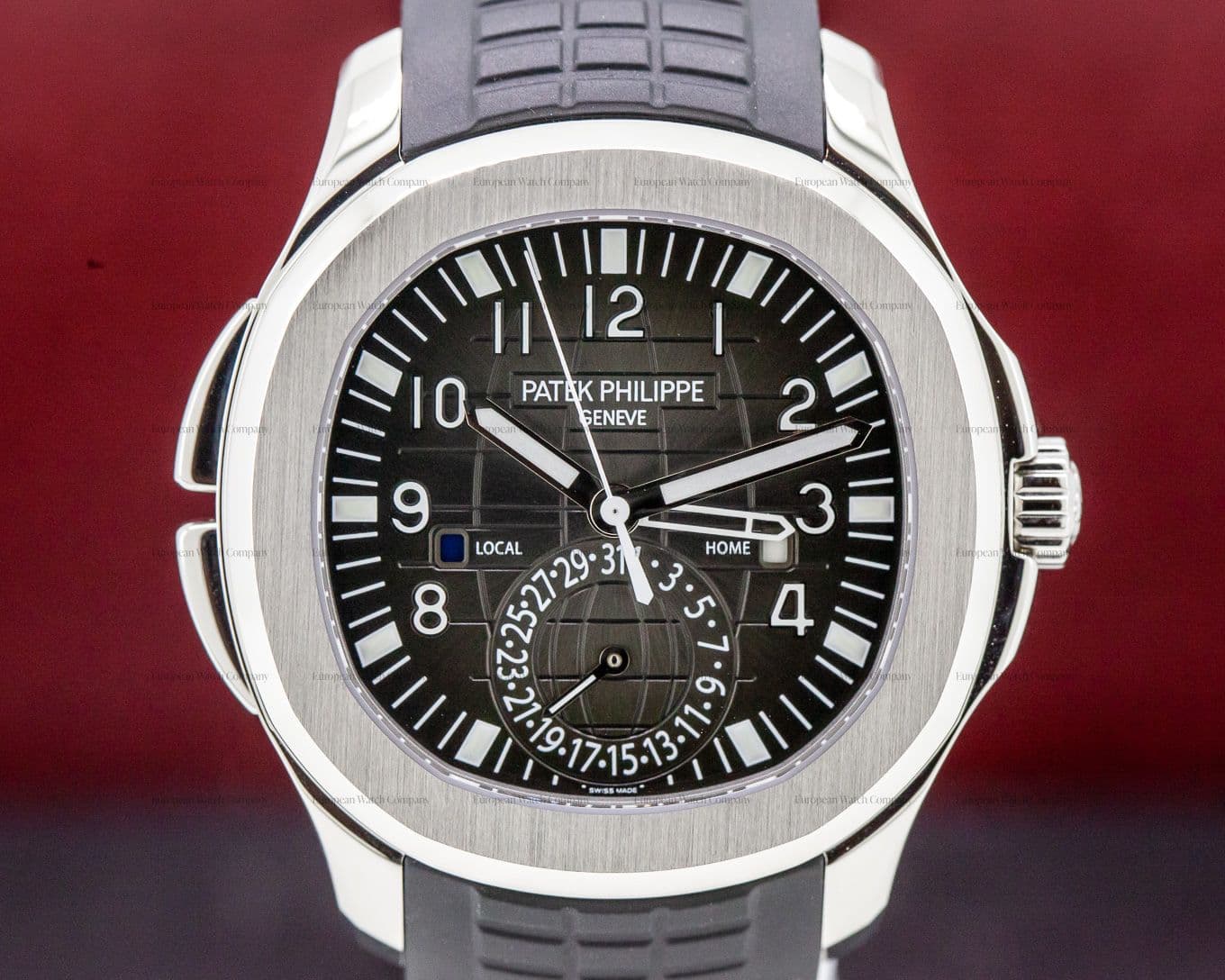 Patek Philippe Aquanaut Travel Time SS / Rubber