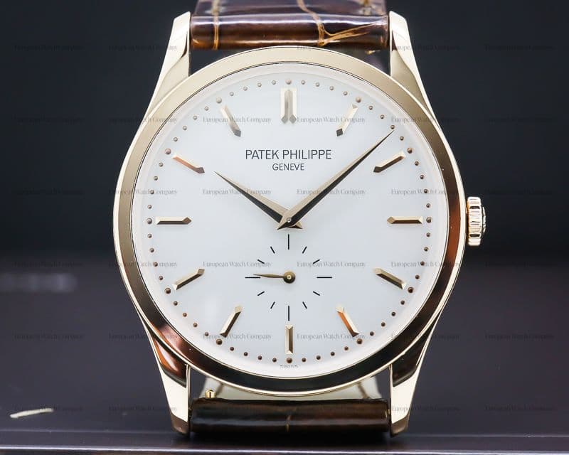 Patek Philippe Calatrava Manual Wind 18K Rose Gold