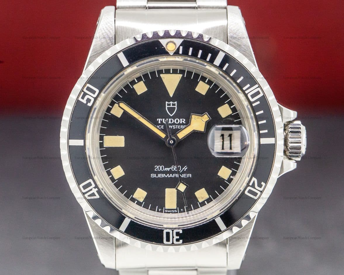 Tudor Submariner "Snowflake" Black Matte Dial SS BOX + PAPERS WOW